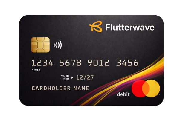 flutter wave atm no background