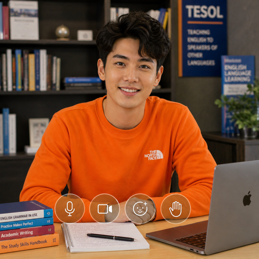 i.d. asian male tefl esl (a)